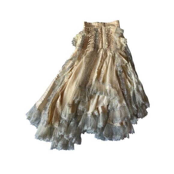 Zimmermann Sabotage Tiered Lace Ruffle Skirt - Picture 3 of 11